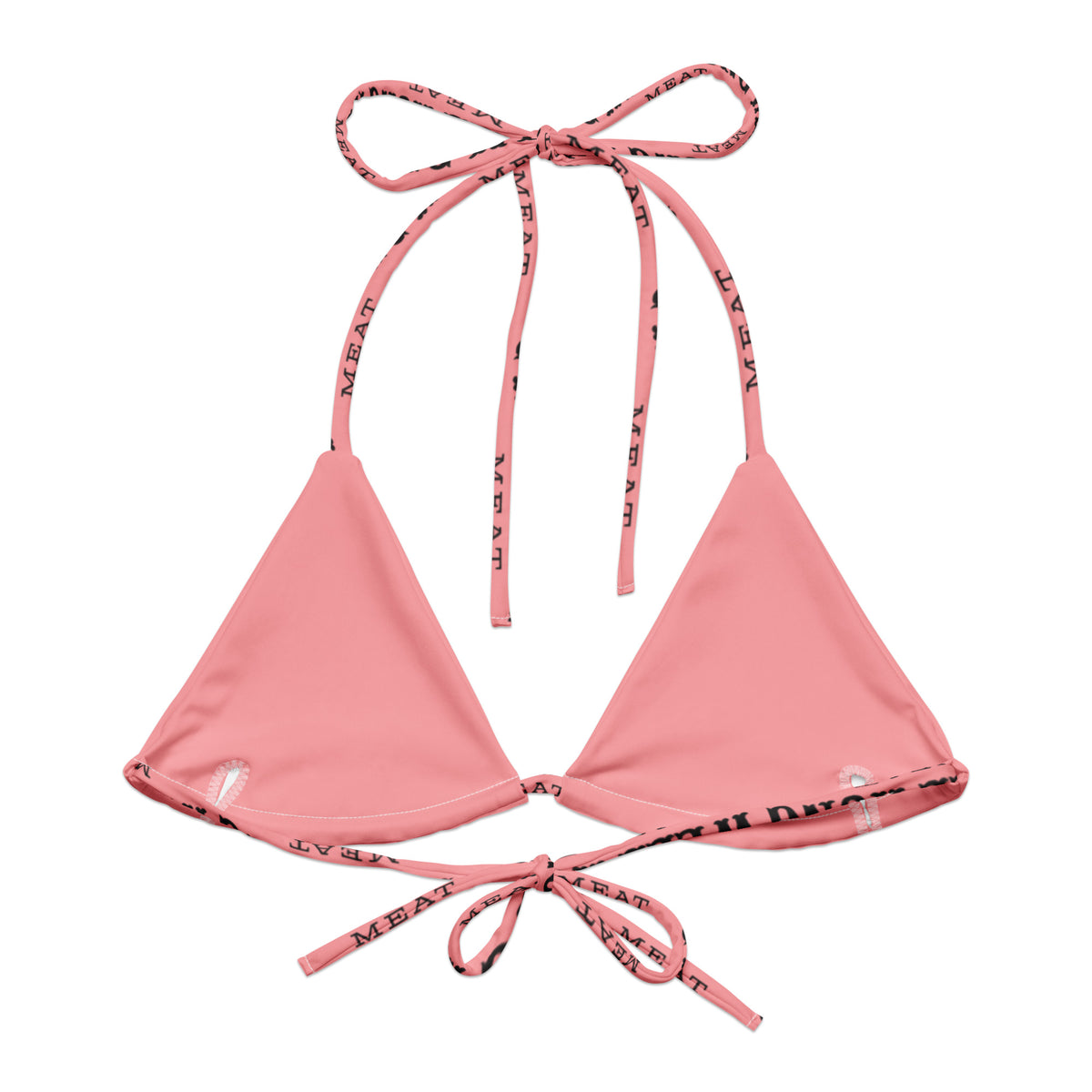 All-over print recycled string bikini main image 1