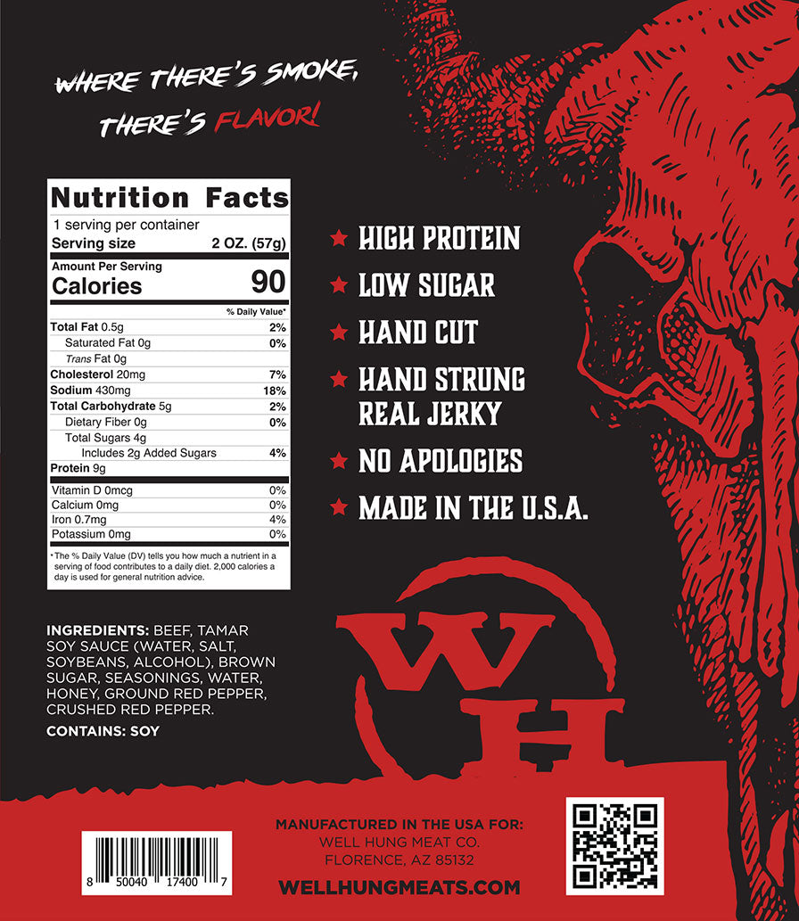 Craft Jerky Honey Hot